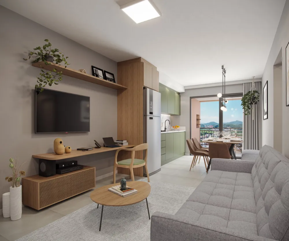 Apartamento 2 quartos para venda no bairro Cedros em Camboriú
