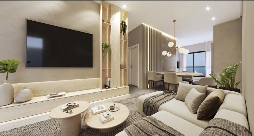Apartamento 1 quarto para reserva no bairro Jardim Dourado em Porto Belo