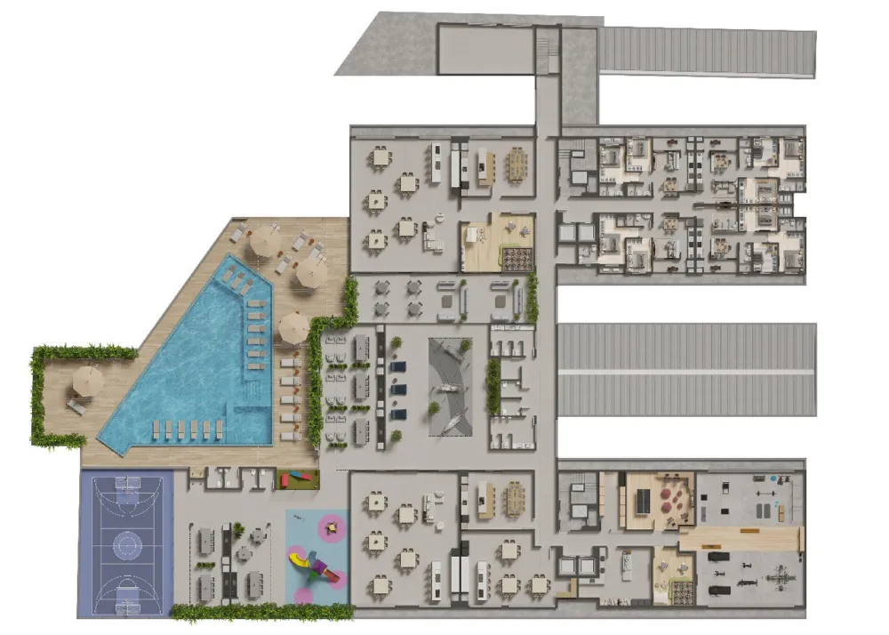 Apartamento 2 quartos para venda no bairro Cordeiros em Itajaí