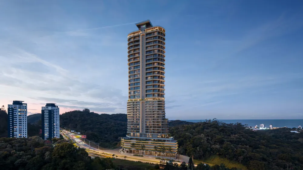 Apartamento 1 quarto para reserva no bairro Praia Brava em Itajaí