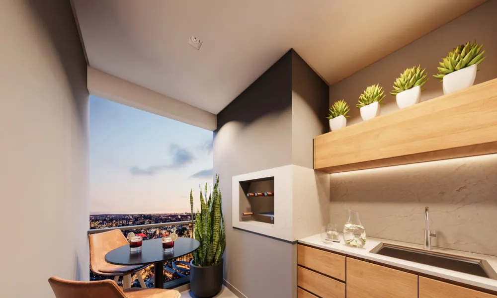 Apartamento 2 quartos para venda no bairro Jardim Praia Mar em Itapema