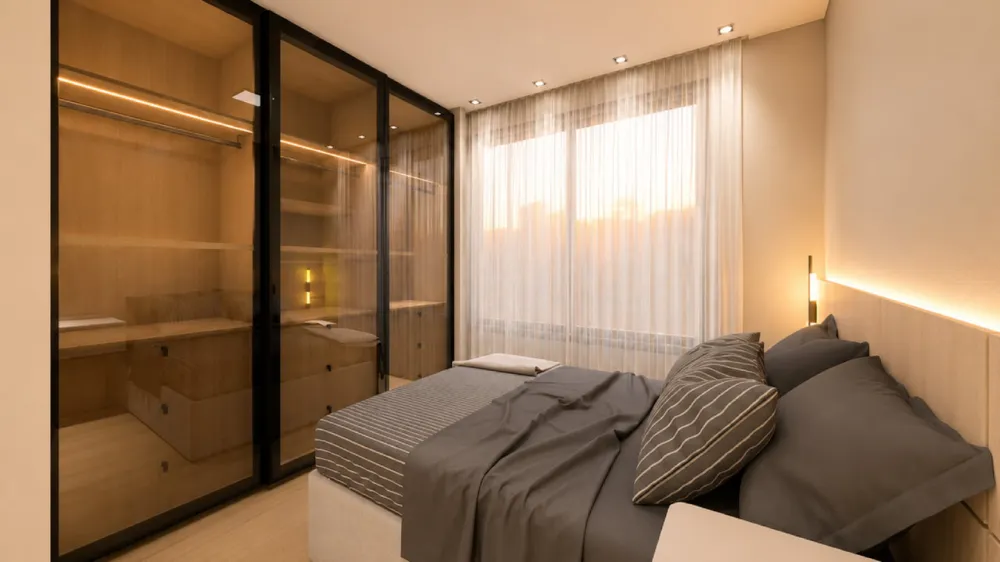 Apartamento 1 quarto para reserva no bairro Perequê em Porto Belo