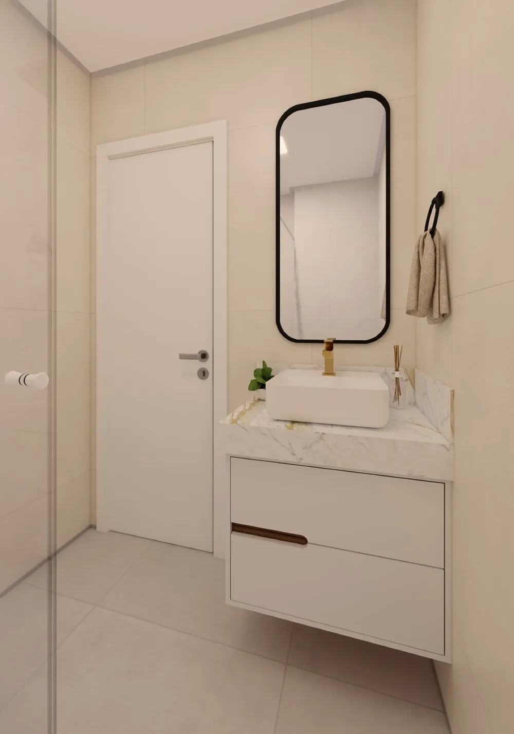 Apartamento 2 quartos para reserva no bairro Gravatá em Navegantes