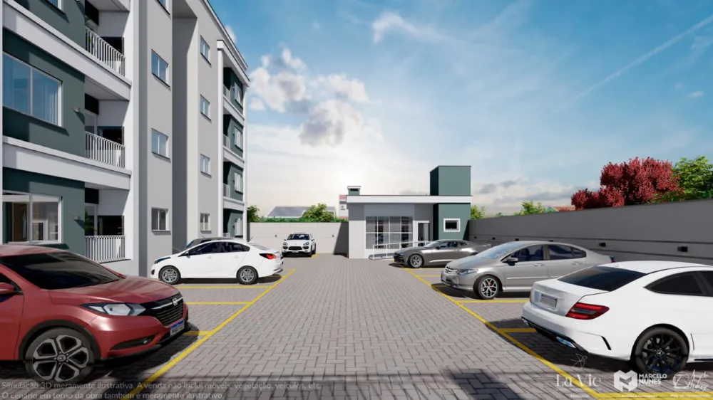 Apartamento 2 quartos para venda no bairro Areias em Tijucas