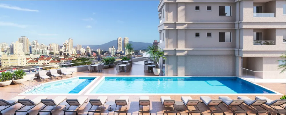 Apartamento 2 quartos para venda no bairro Jardim Praia Mar em Itapema
