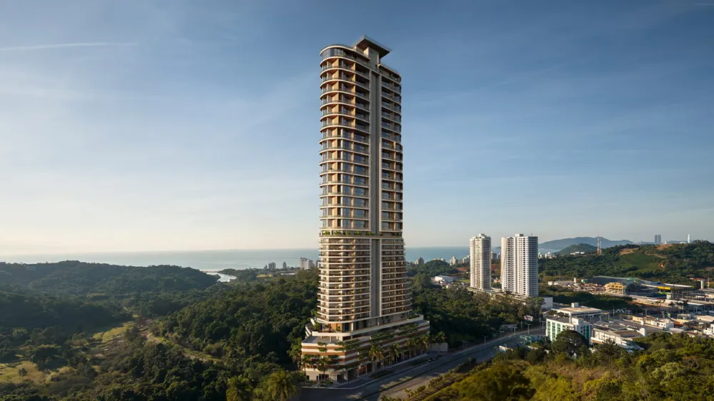 Apartamento 1 quarto para reserva no bairro Praia Brava em Itajaí