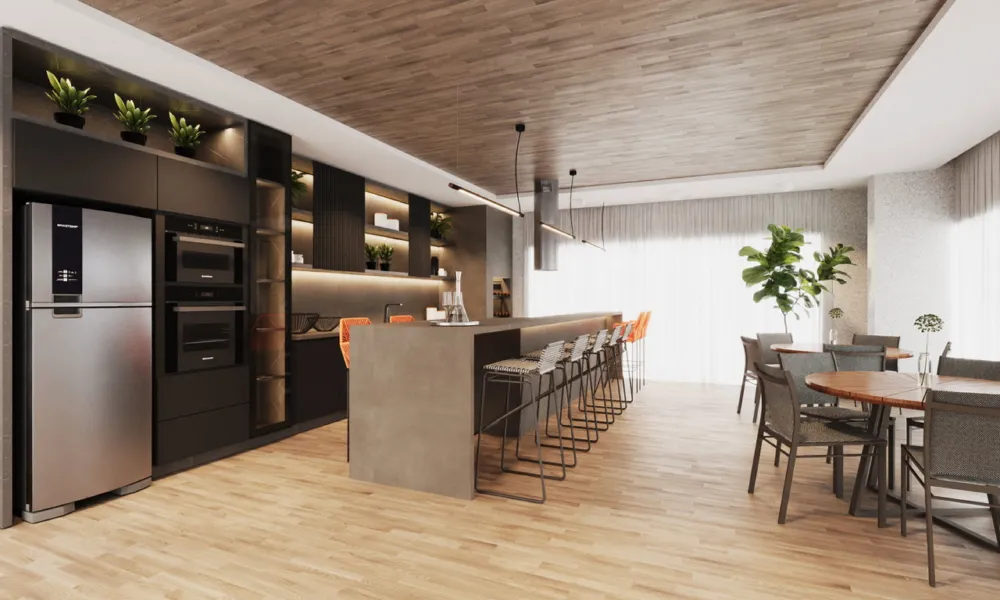Apartamento 2 quartos para venda no bairro Jardim Praia Mar em Itapema