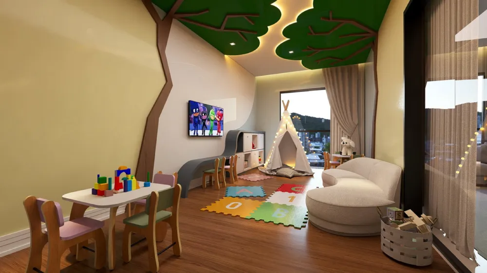 Apartamento 2 quartos para reserva no bairro Morretes em Itapema