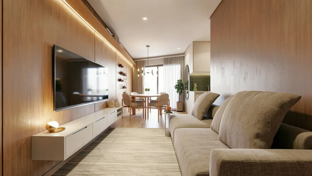Apartamento 1 quarto para reserva no bairro Centro em Itajaí