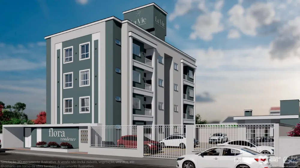Apartamento 2 quartos para venda no bairro Areias em Tijucas