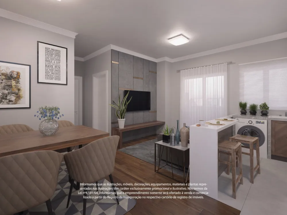 Apartamento 2 quartos para reserva no bairro Cordeiros em Itajaí
