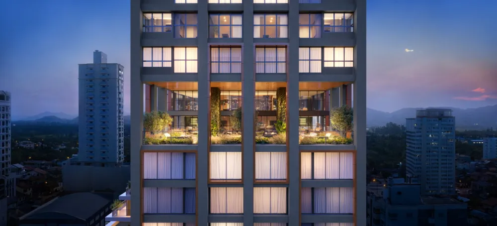 Apartamento 2 quartos para venda no bairro Meia Praia em Itapema