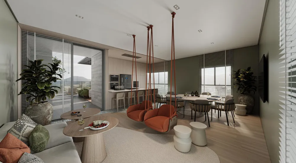 Apartamento 2 quartos para venda no bairro Meia Praia em Itapema