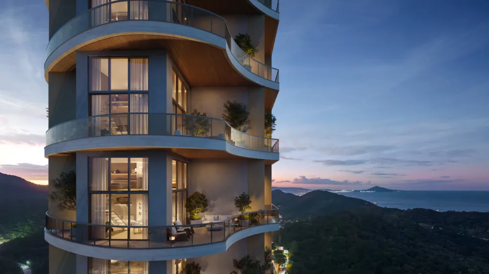 Apartamento 1 quarto para reserva no bairro Praia Brava em Itajaí