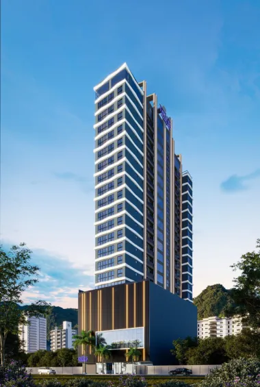 Apartamento 1 quarto para venda no bairro Meia Praia em Itapema