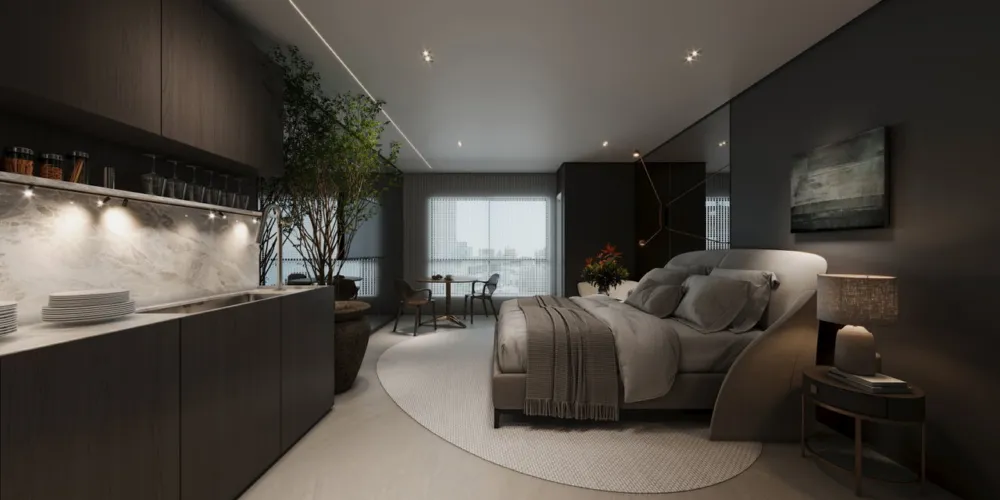 Apartamento 1 quarto para reserva no bairro Centro em Navegantes