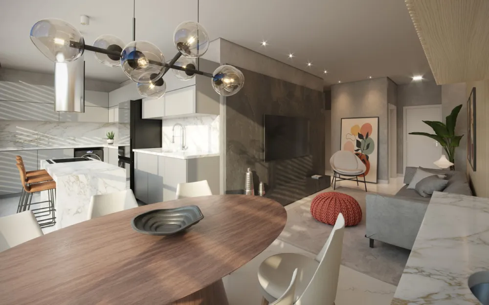 Apartamento 3 quartos para reserva no bairro Centro em Camboriú