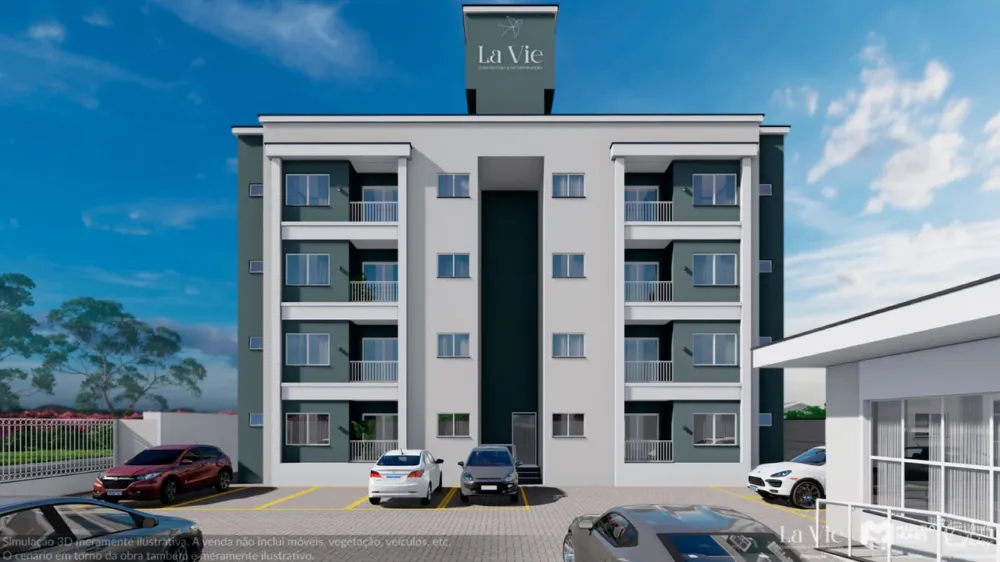 Apartamento 2 quartos para venda no bairro Areias em Tijucas