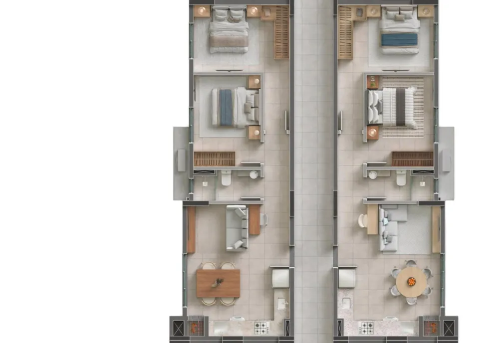 Apartamento 2 quartos para venda no bairro Centro em Camboriú