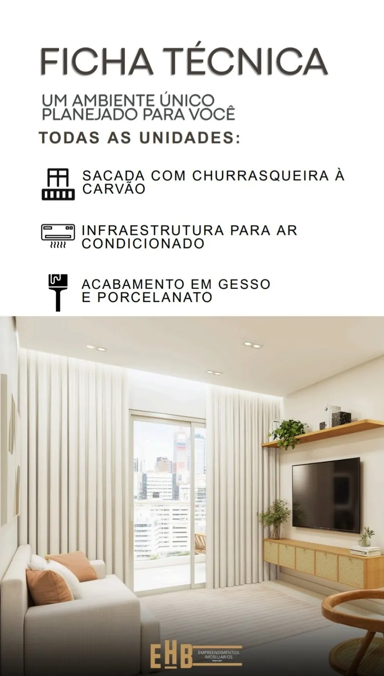 Apartamento 2 quartos para venda no bairro Nações em Balneário Camboriú