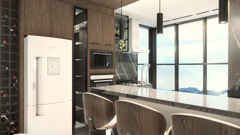 Apartamento 1 quarto para reserva no bairro Perequê em Porto Belo