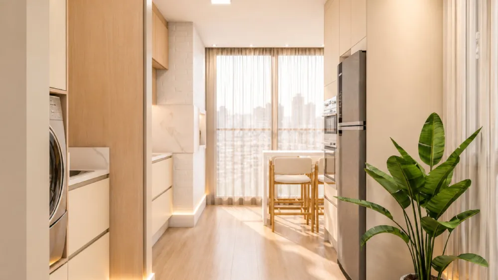 Apartamento 1 quarto para reserva no bairro Perequê em Porto Belo