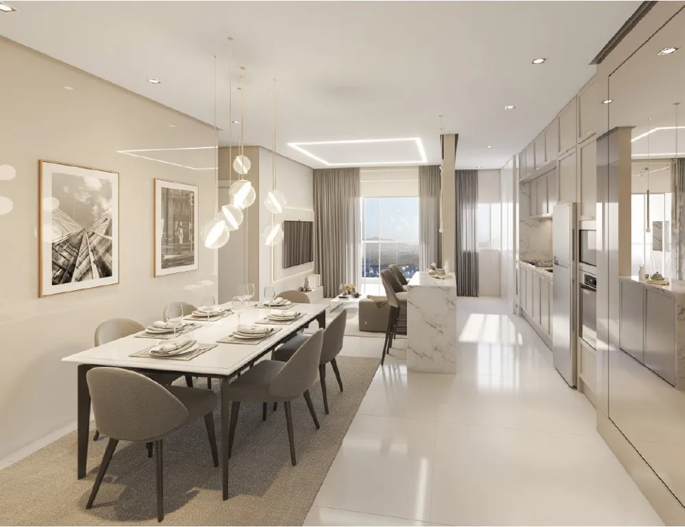 Apartamento 2 quartos para venda no bairro Jardim Praia Mar em Itapema