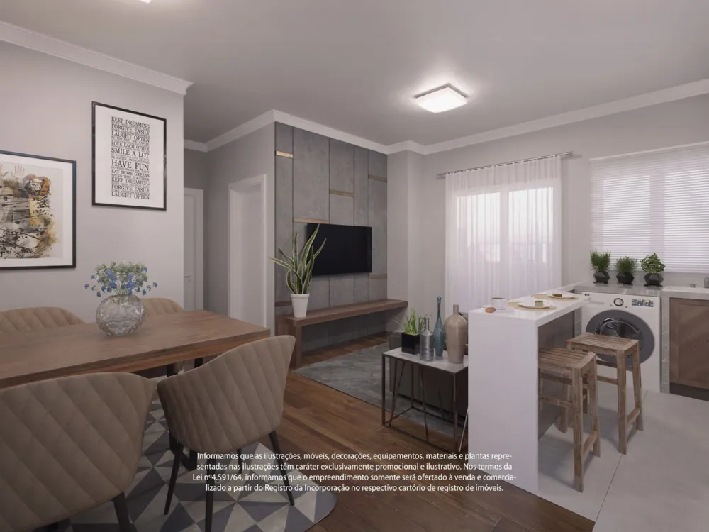 Apartamento 2 quartos para venda no bairro Cordeiros em Itajaí