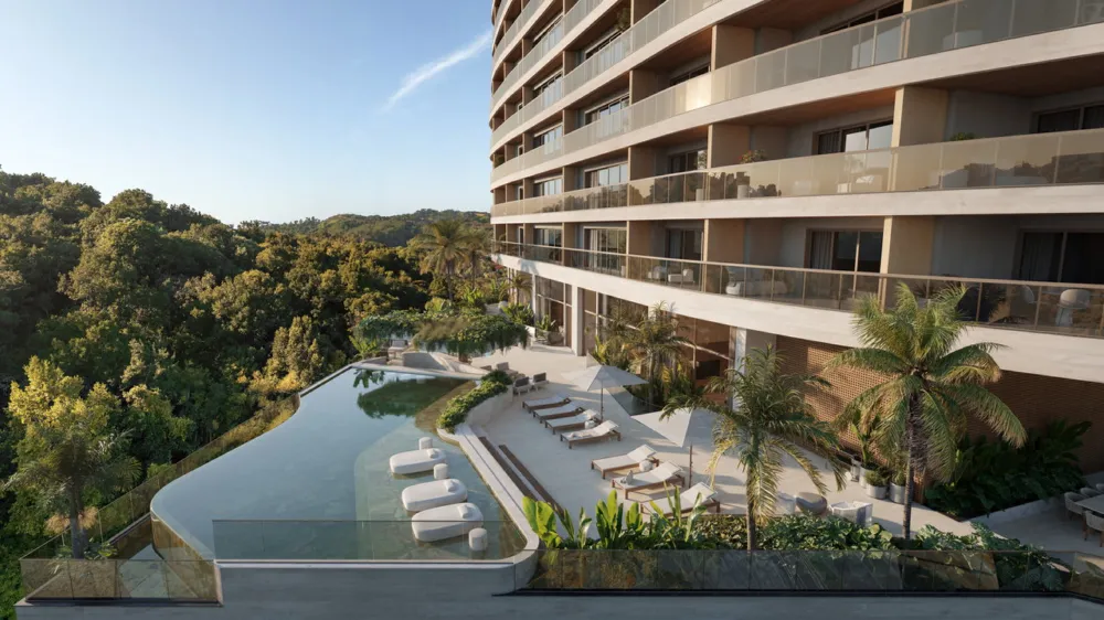 Apartamento 1 quarto para reserva no bairro Praia Brava em Itajaí