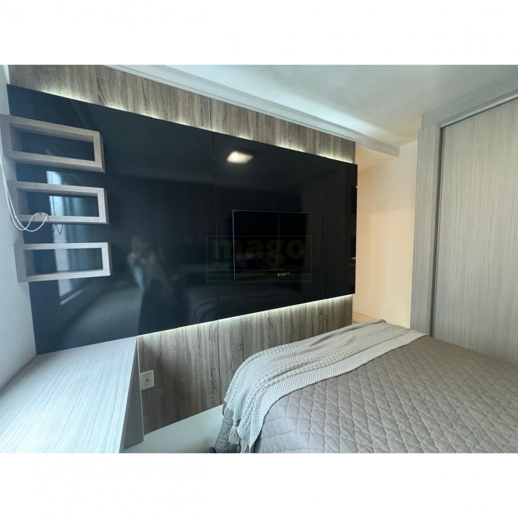 Apartamento mobiliado e decorado com suíte para venda 