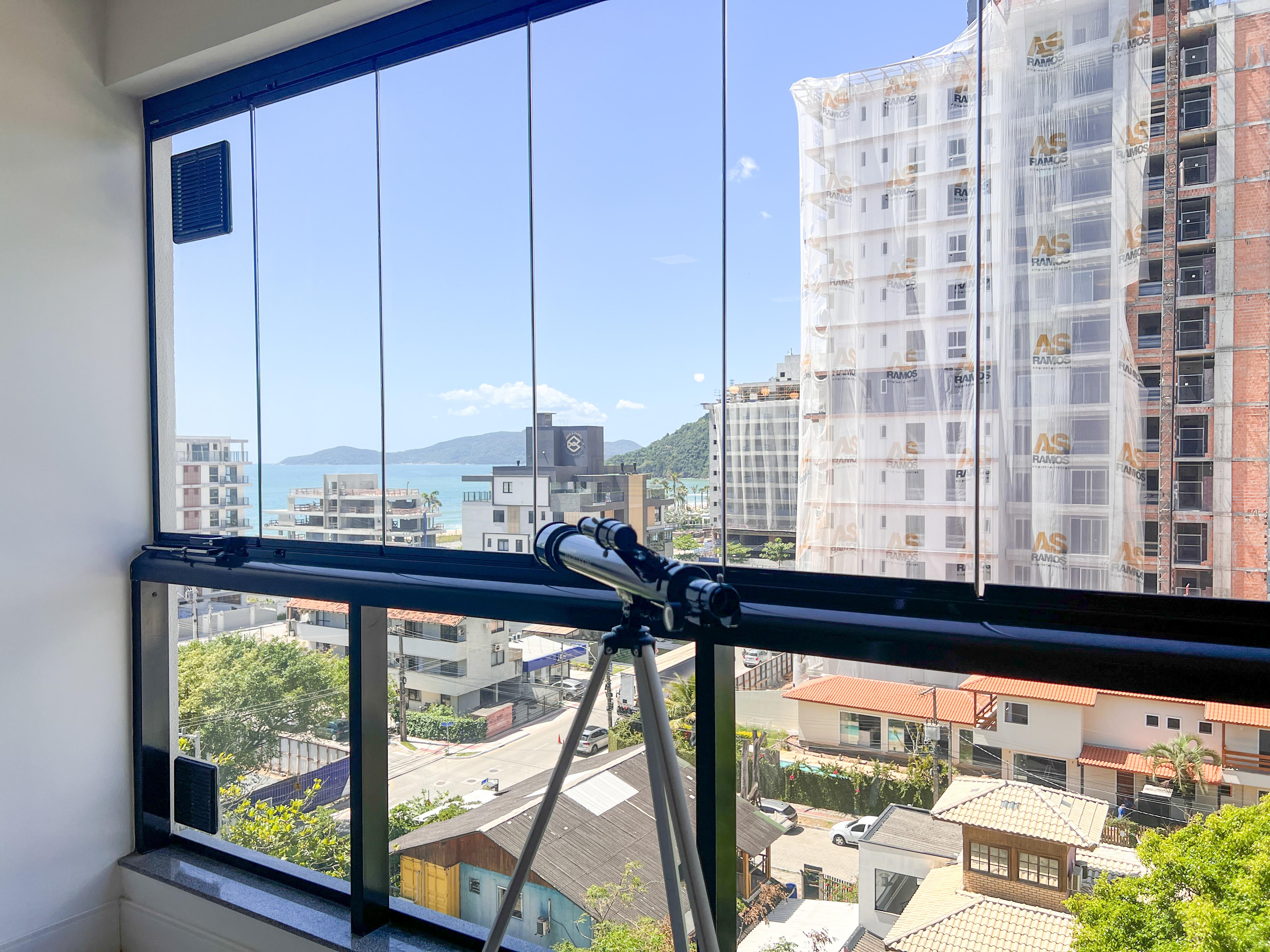 Apartamento Praia Brava com vista mar esplêndido!